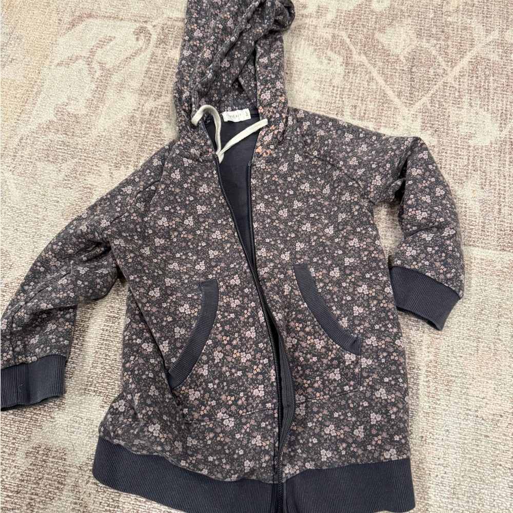 Jamie Kay Floral Zip-Up Hoodie